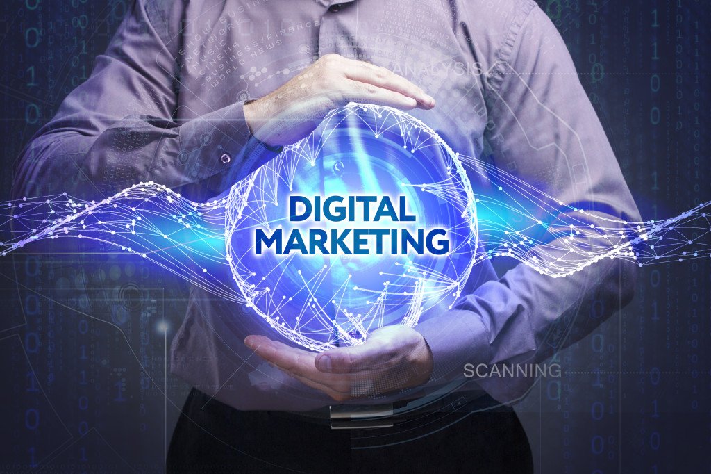 Digital marketing graphics